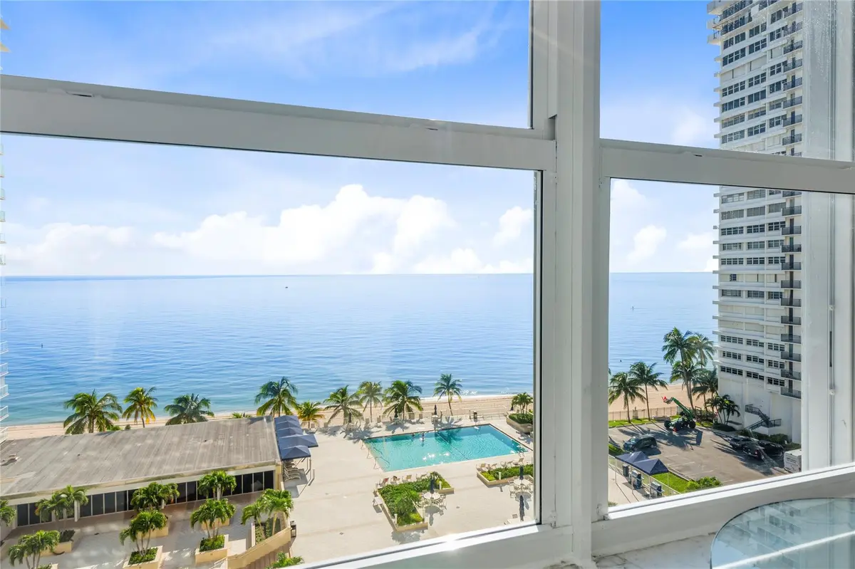 View from breakfast area at 4300 N Ocean Boulevard 9D, Fort Lauderdale