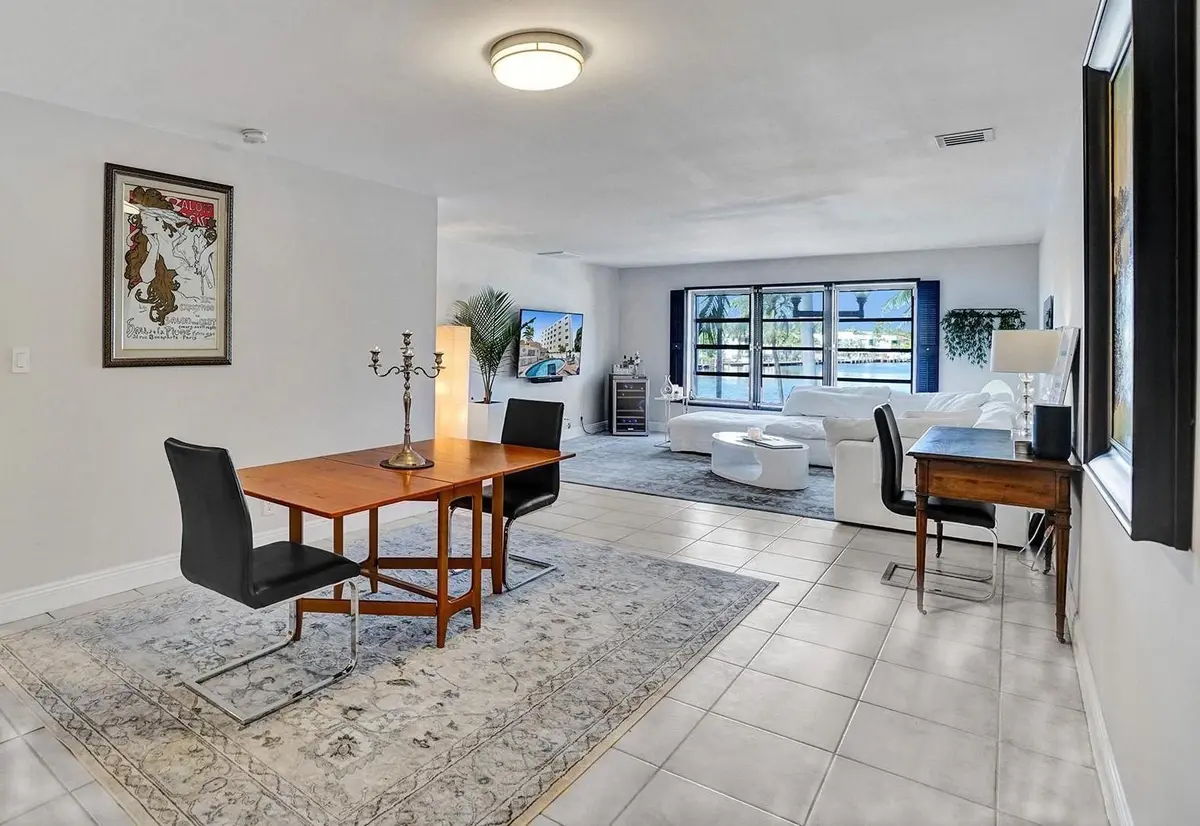 DINING AREA IS SPACIOUS at 1770 E Las Olas Boulevard 204, Fort Lauderdale