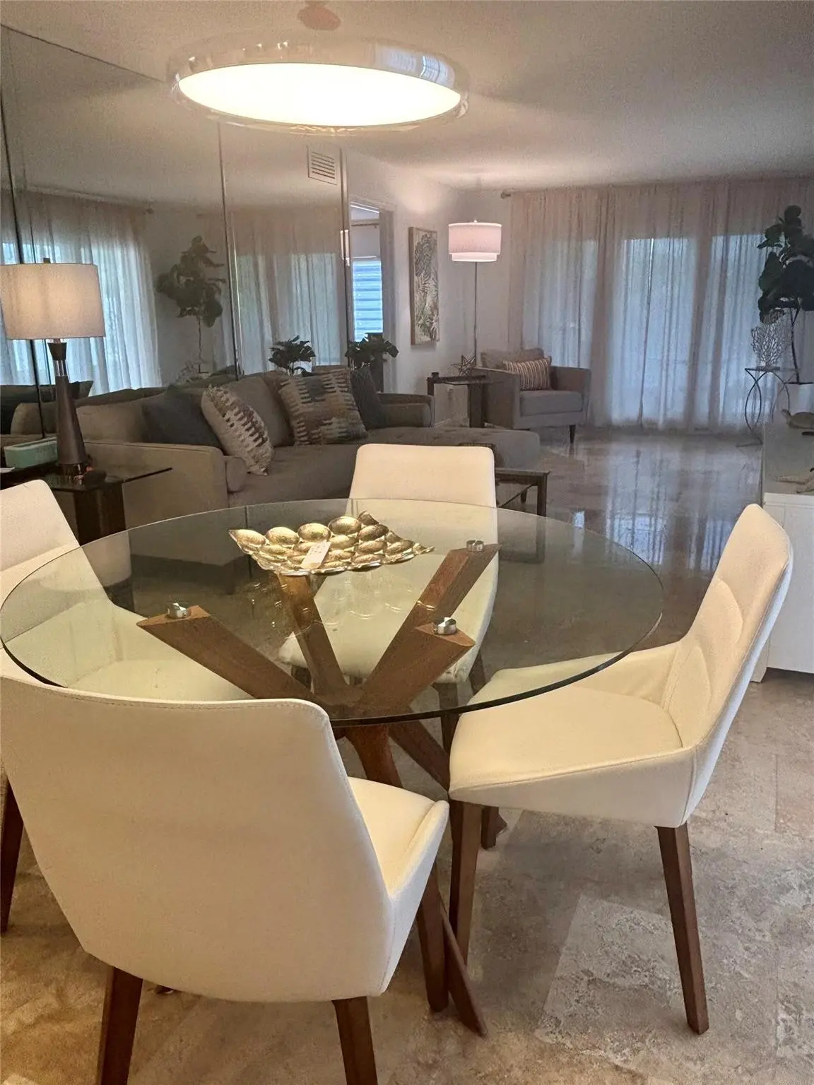 Dining Area at 10980 S Ocean Drive 114, Jensen Beach