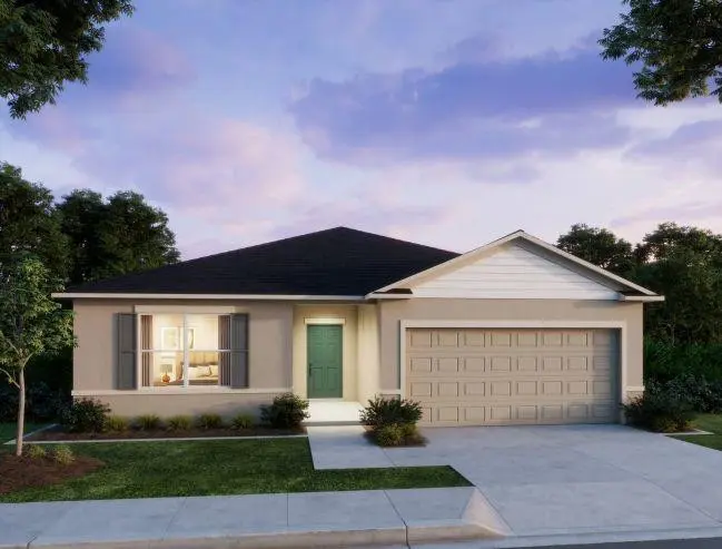 Artist Rendering at Dusk at 1394 Schumann Drive, Sebastian