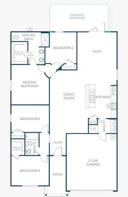 Floor Plan at 1394 Schumann Drive, Sebastian