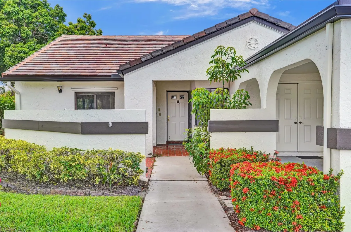 Entrance to home at 5658 Parkwalk Circle, Boynton Beach
