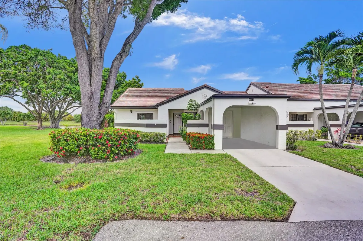Curb view of home at 5658 Parkwalk Circle, Boynton Beach