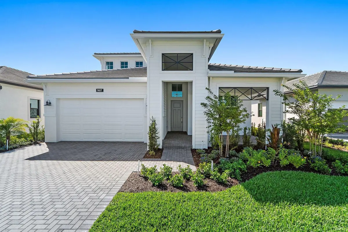 Front Exterior at 9607 St Germain Drive, Palm Beach Gardens