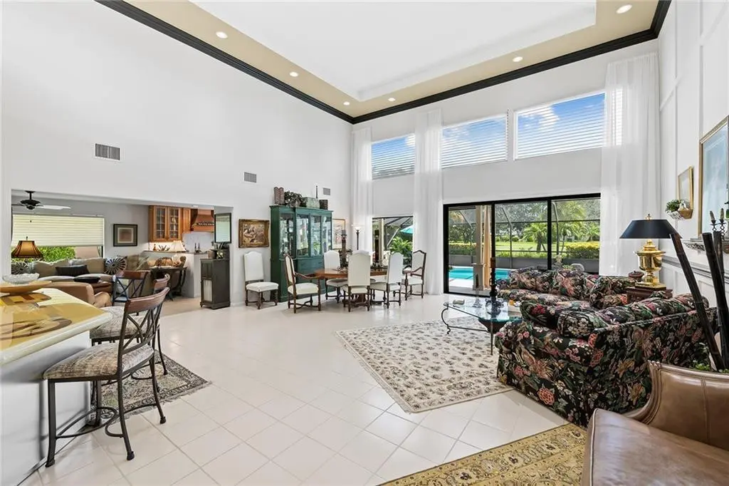 Living Area at 10270 Silver Lake Drive, Boca Raton