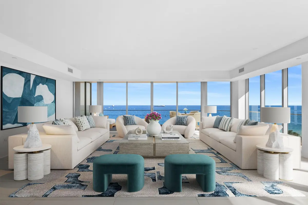Virtually Staged at 153 N Seabreeze Boulevard 802-S, Fort Lauderdale