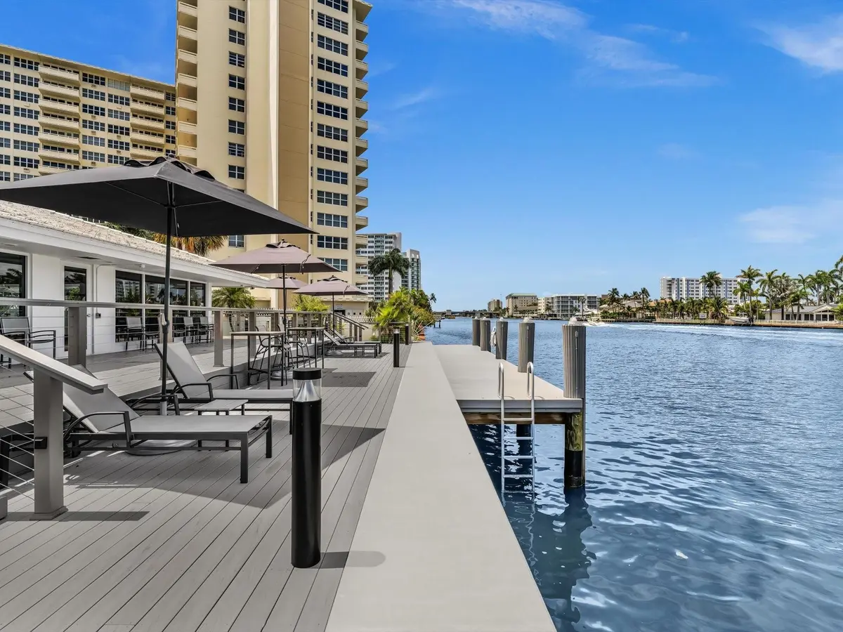Clubhouse new dock, new seawall at 3300 NE 36th Street 1002, Fort Lauderdale