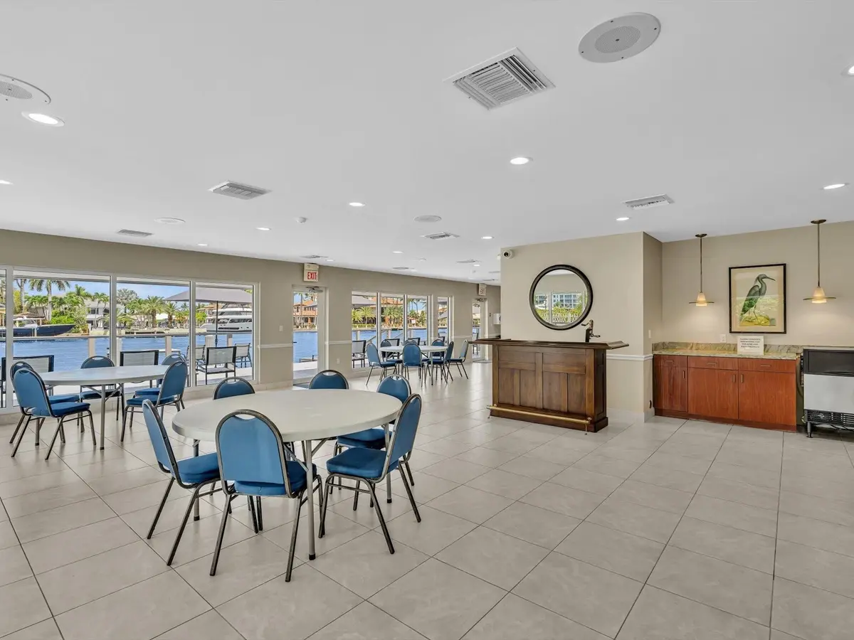 Clubhouse inside seating at 3300 NE 36th Street 1002, Fort Lauderdale