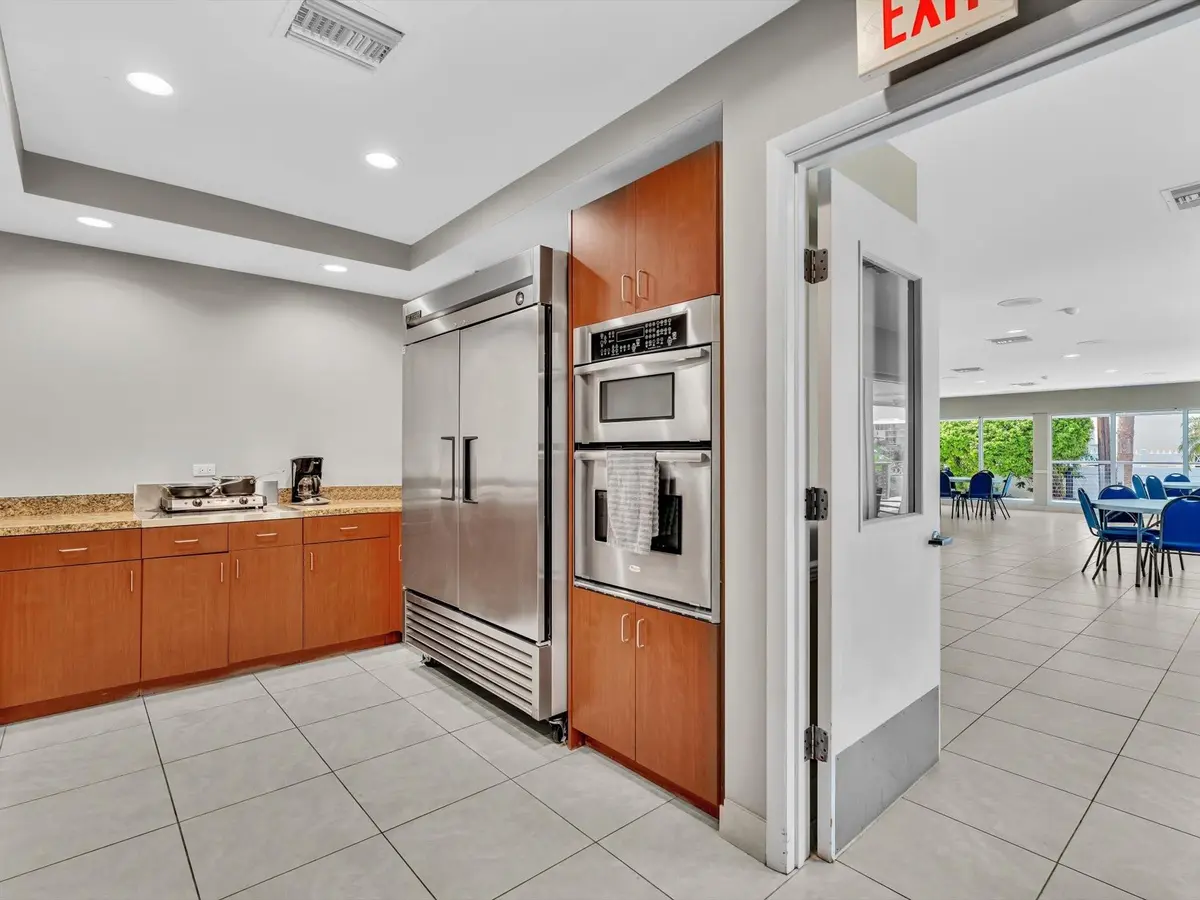 Clubhouse kitchen at 3300 NE 36th Street 1002, Fort Lauderdale