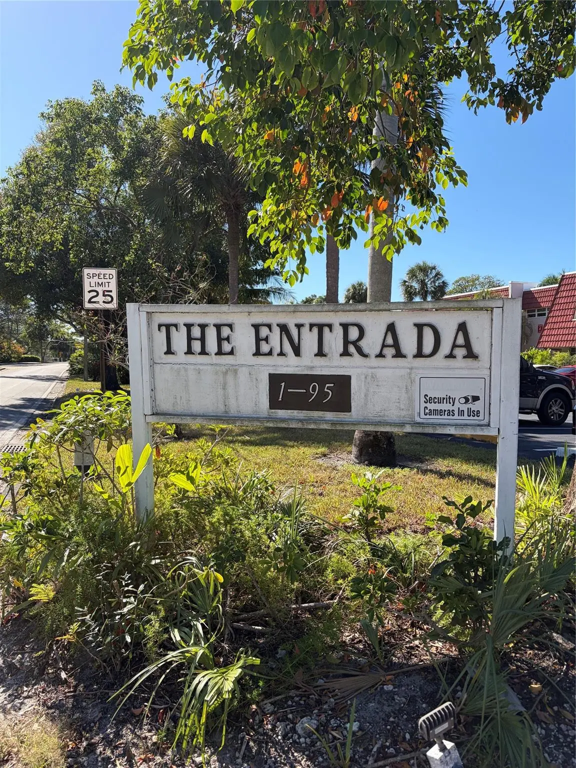 Entrance to ENTRADA at 21 Jacaranda Drive 121, Plantation