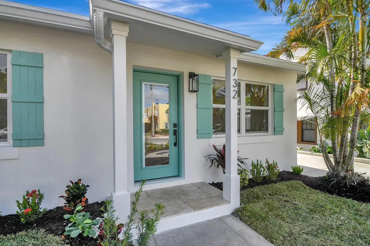 Front Door at 732 Flamingo Drive, West Palm Beach