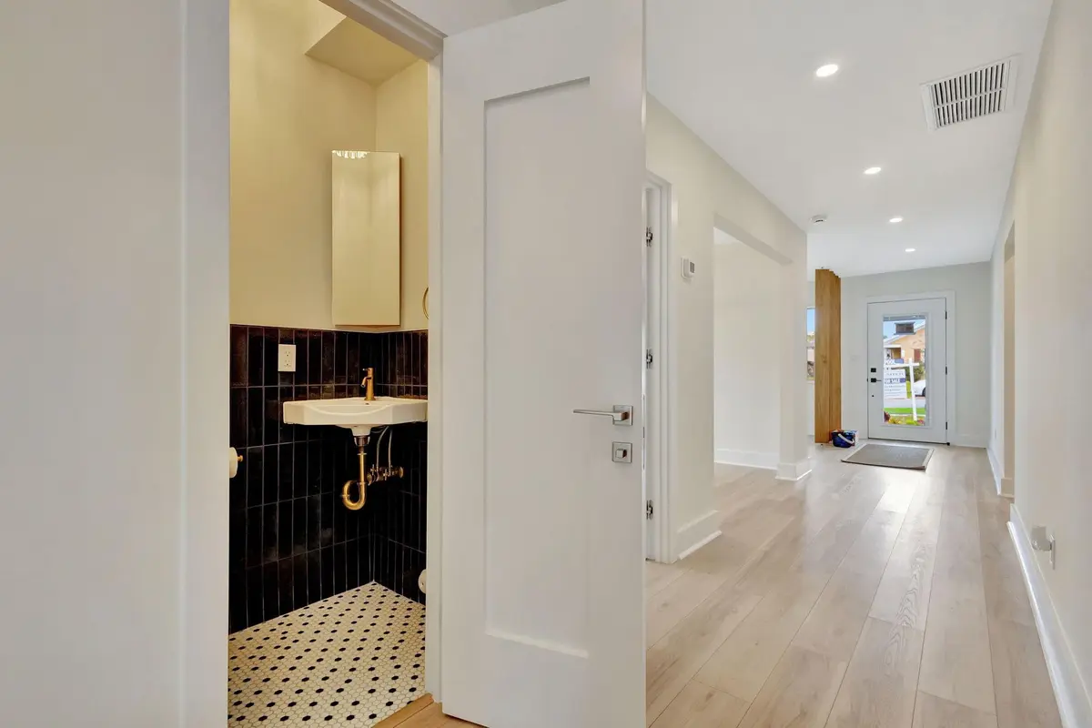 Powder Room/Hallway at 732 Flamingo Drive, West Palm Beach