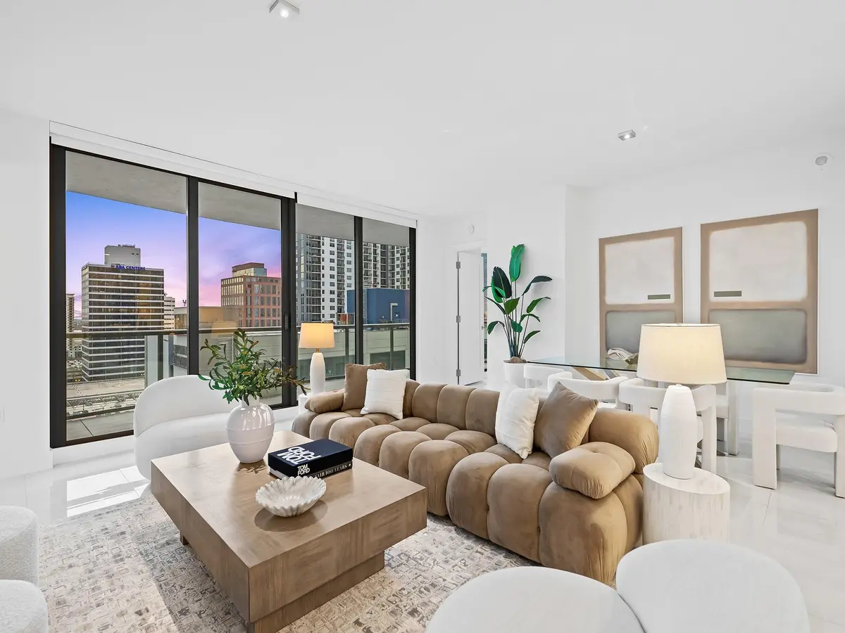 Family Room at 100 E Las Olas Boulevard 1802, Fort Lauderdale