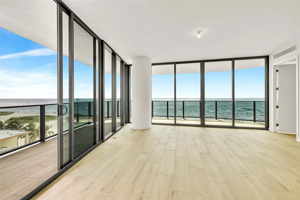 Wraparound balcony at 900 N Ocean Boulevard 606, Pompano Beach
