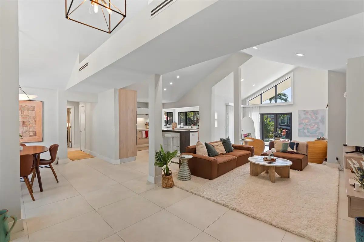 LIVING ROOM at 2430 NE 49th Street, Lighthouse Point