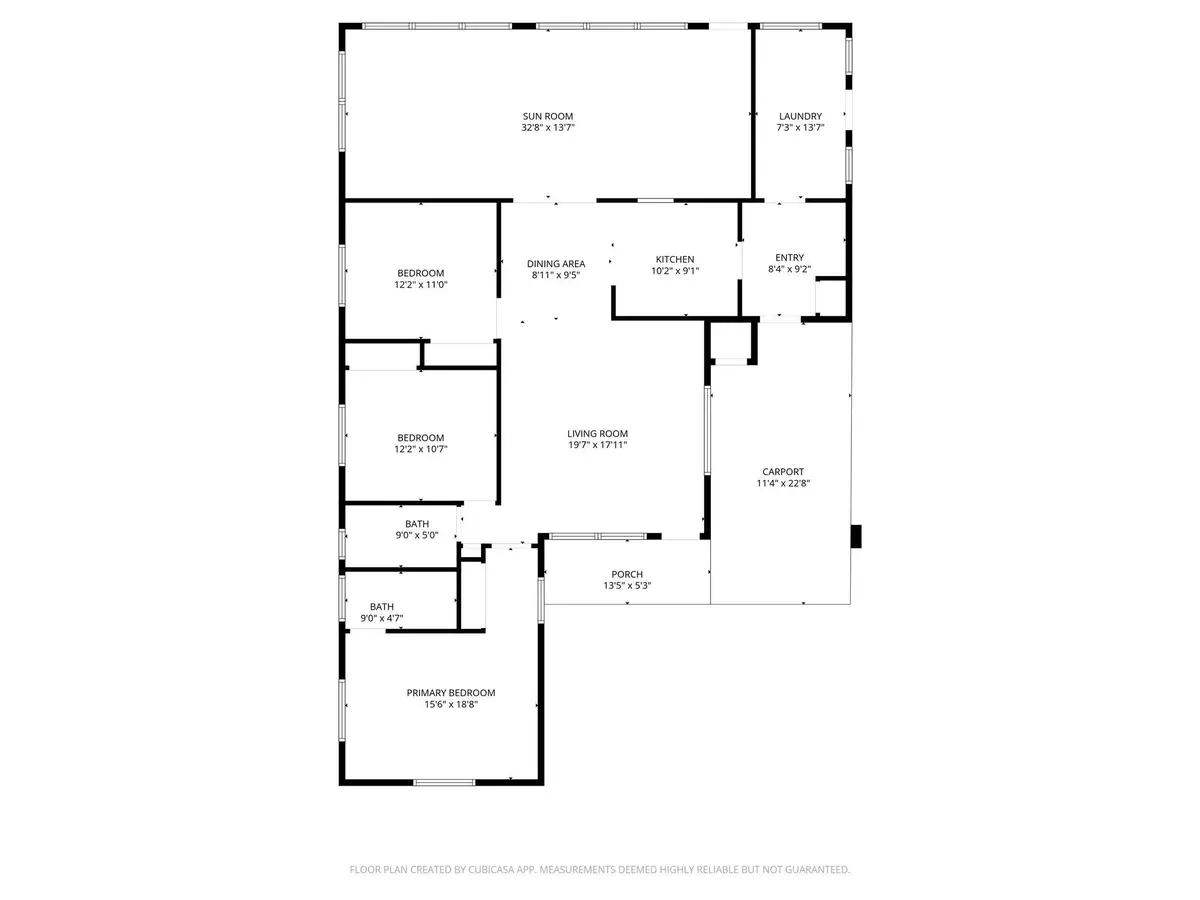 Floor Plan at 1735 32nd Avenue, Vero Beach