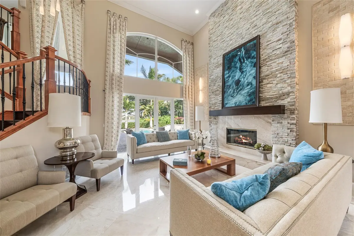 Grand Living Room at 11047 Garden Ridge Court, Davie