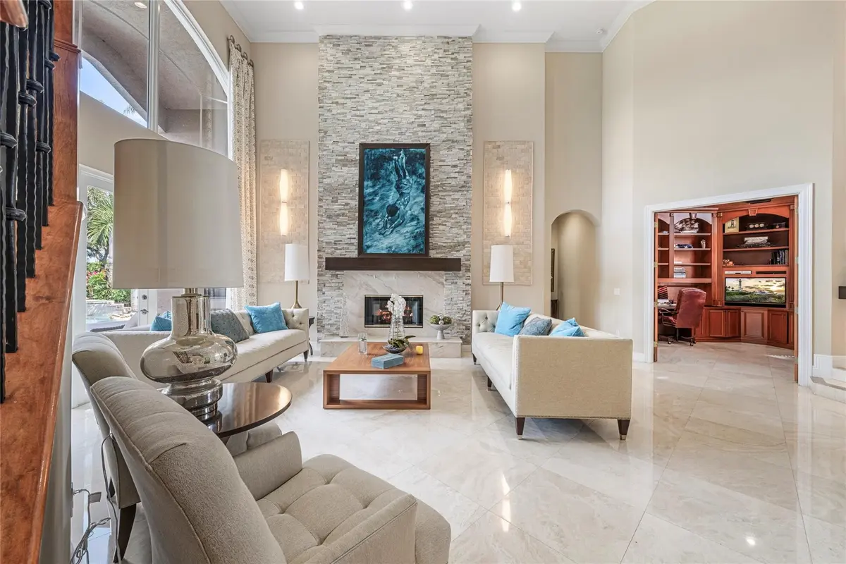 Living Room at 11047 Garden Ridge Court, Davie