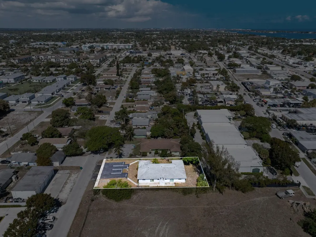 Aerial Lot View at 400 NE 2nd Street, Boynton Beach