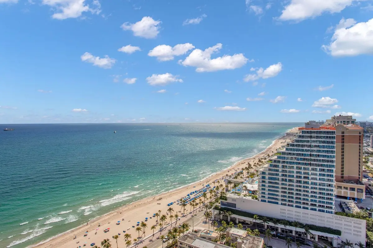 View from Kitchen at 151 N Seabreeze Boulevard E-2502, Fort Lauderdale