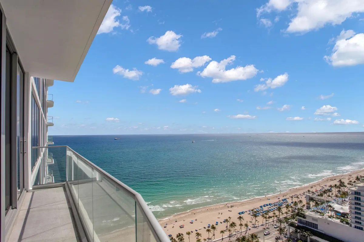View from the southeast side balcony at 151 N Seabreeze Boulevard E-2502, Fort Lauderdale