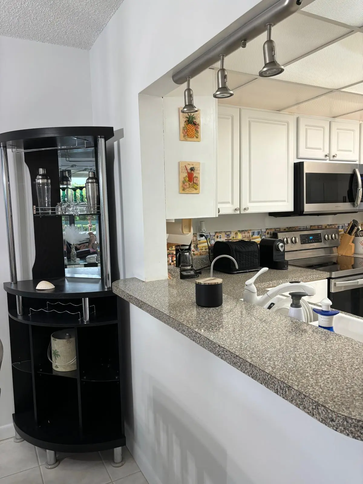 Kitchen at 9900 S Ocean Drive 1, Jensen Beach