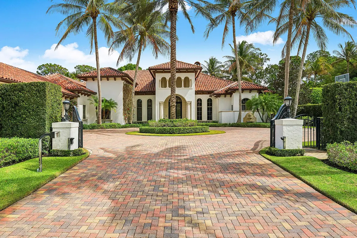 Exterior Front at 1920 Flagler Estates Drive, West Palm Beach