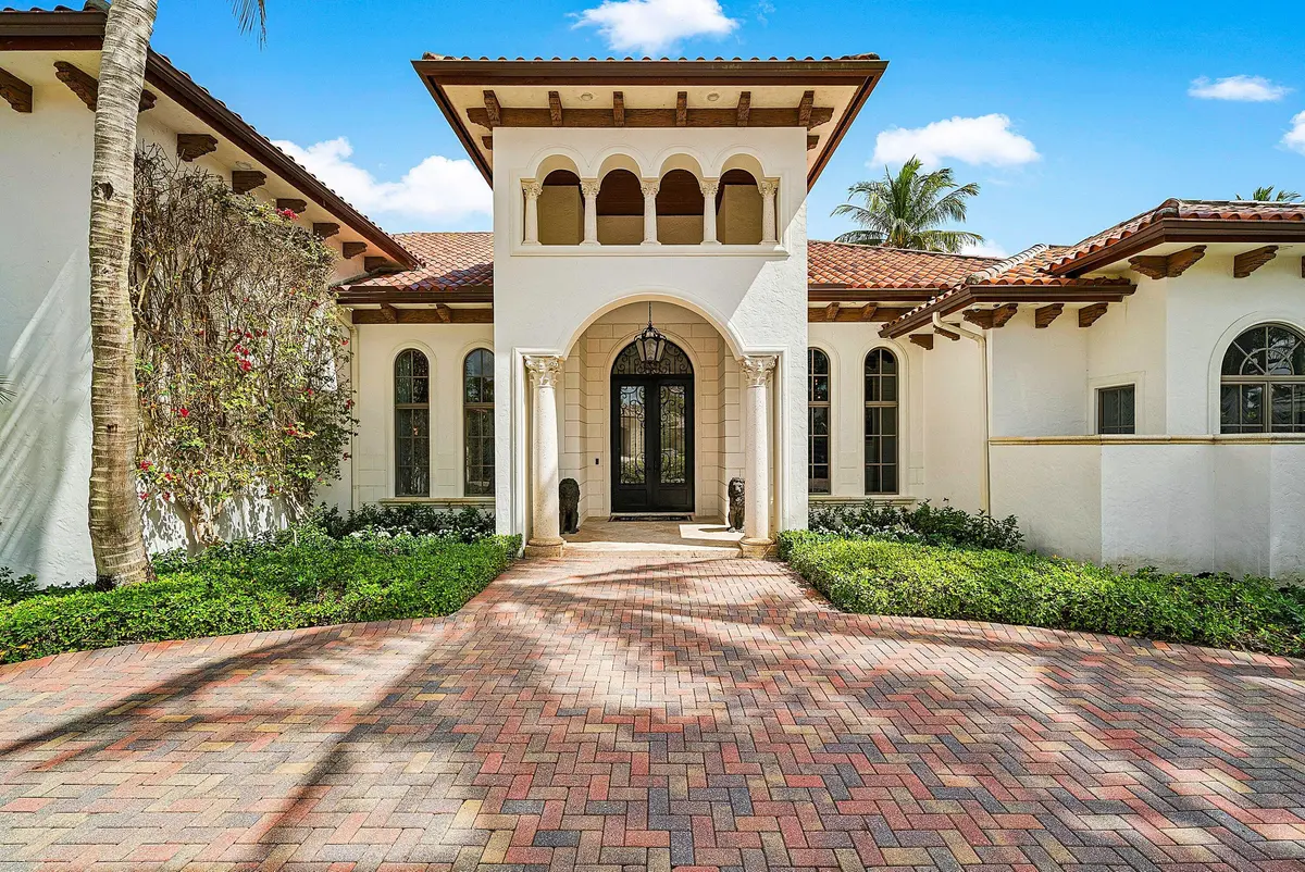 Exterior Front at 1920 Flagler Estates Drive, West Palm Beach