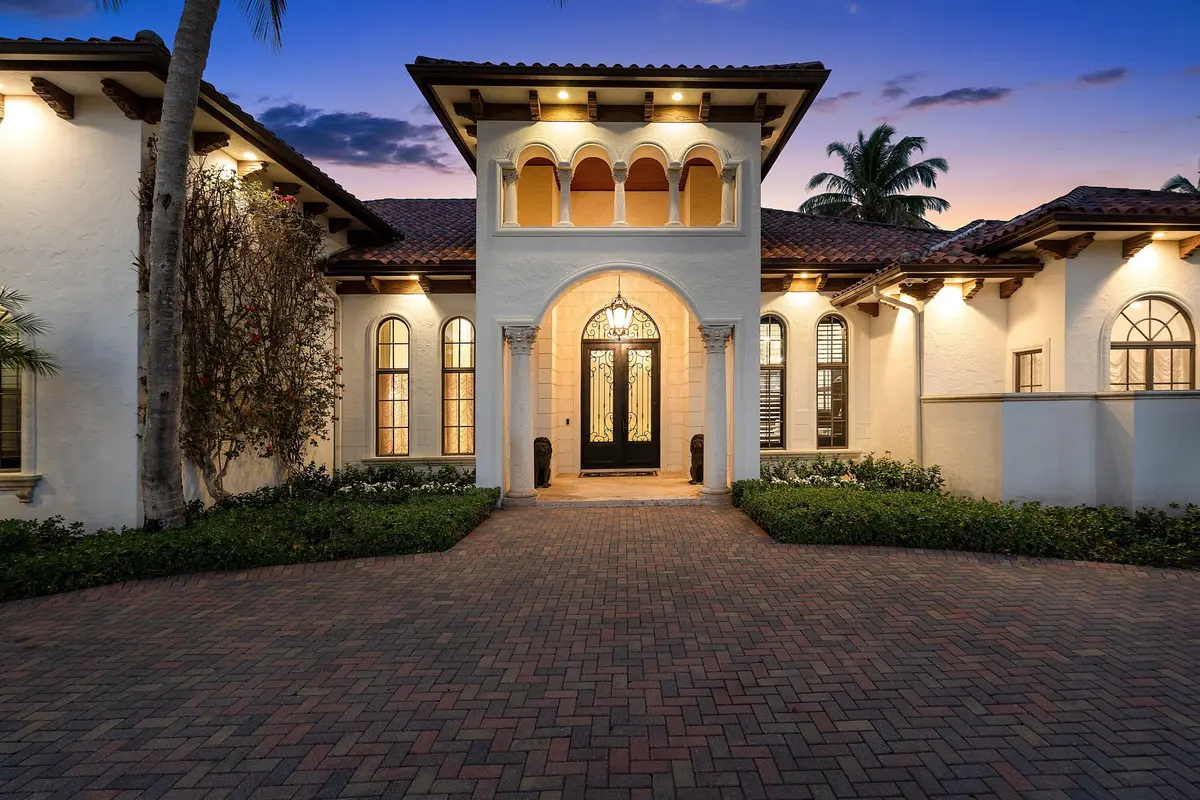 Exterior Front at 1920 Flagler Estates Drive, West Palm Beach
