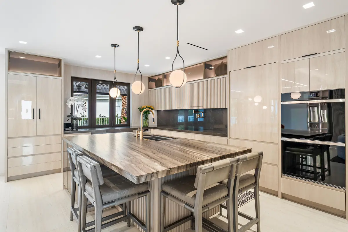 Kitchen at 3501 Captains Way, Jupiter