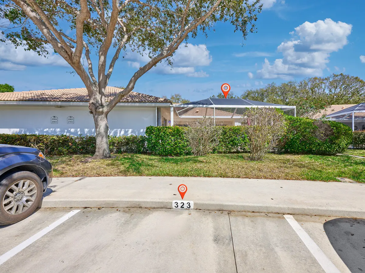 Front of home - parking 323 at 2903 Pin Oak Court, Palm Beach Gardens