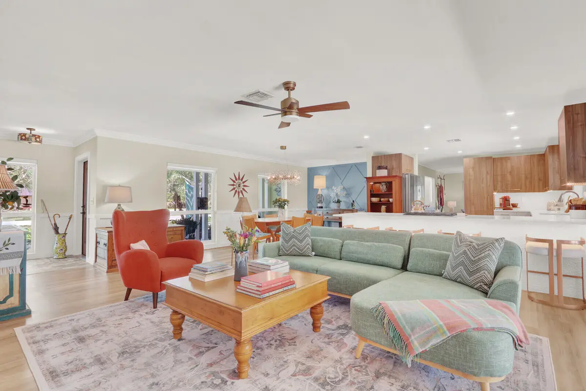 Open concept at 225 Orange Tree Drive, Atlantis