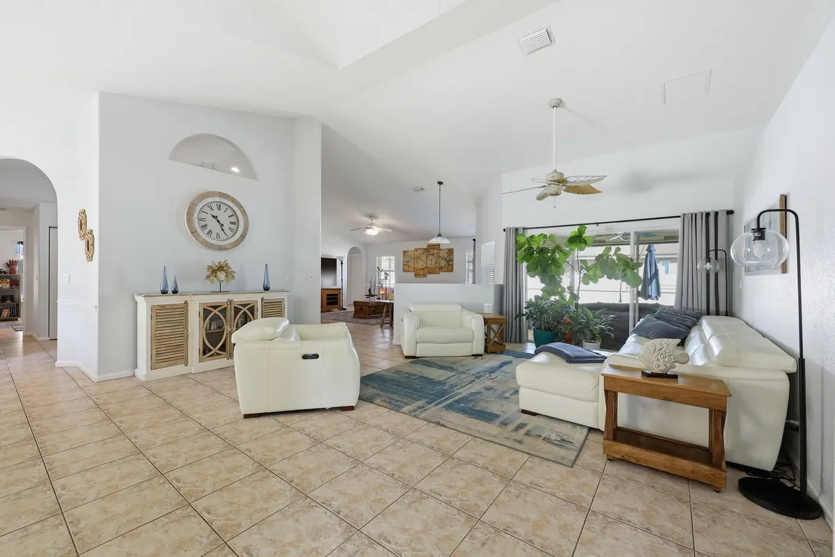 Living Room at 5878 NW Carovel Avenue, Port St. Lucie