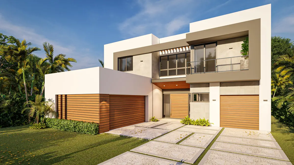 Cypress Reserve Rendering Front at 16725 Mosaic Place, Delray Beach