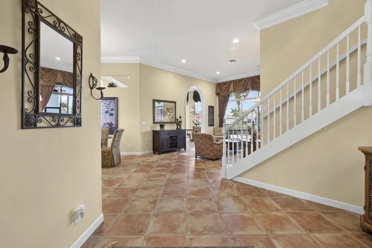 Entrance at 207 Andalusia Drive, Palm Beach Gardens