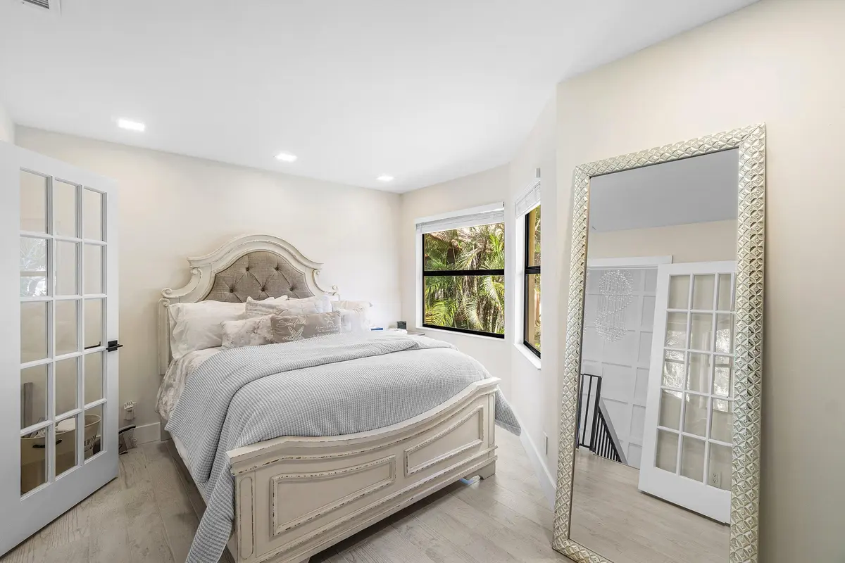 3rd Bedroom w/ French Doors at 5294 10th Fairway Drive, Delray Beach