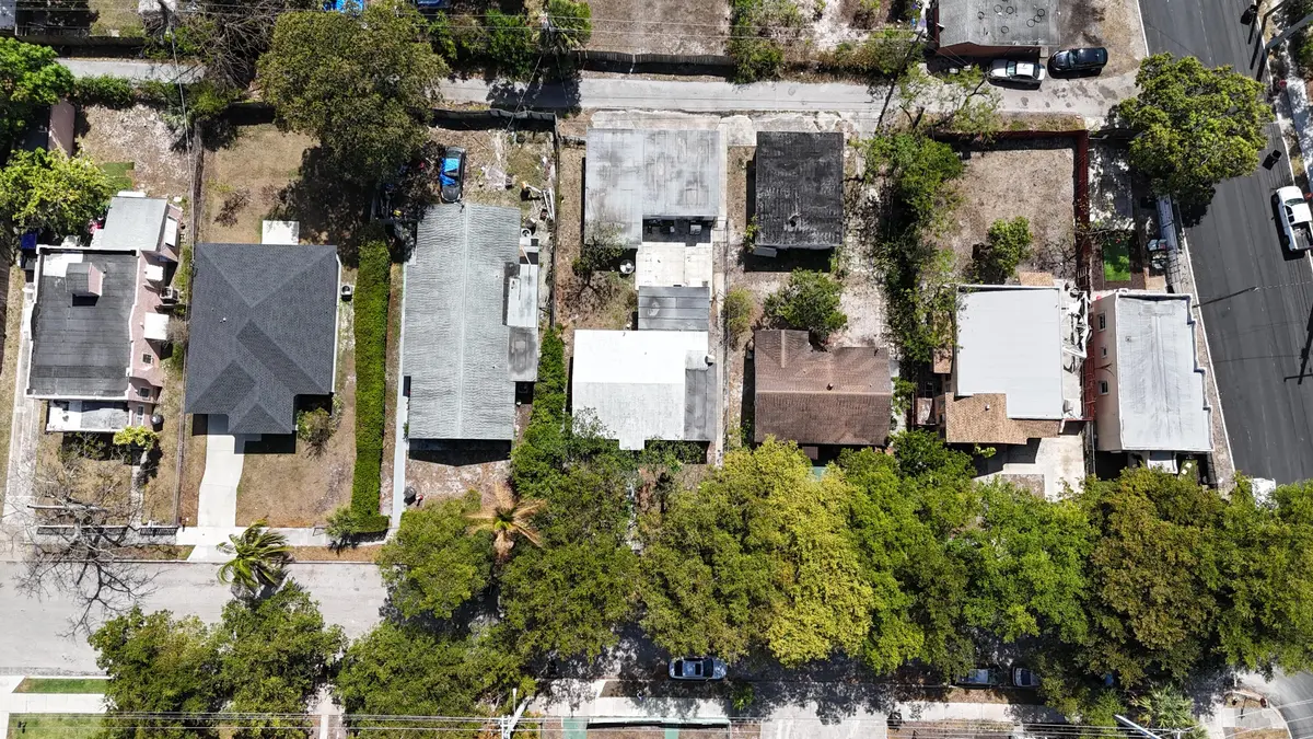 Overhead view at 642 35th Street, West Palm Beach