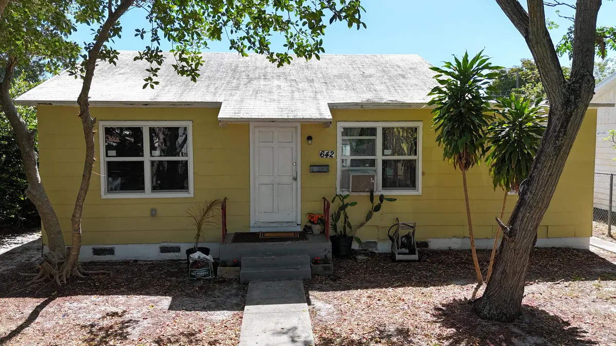 Front of home at 642 35th Street, West Palm Beach
