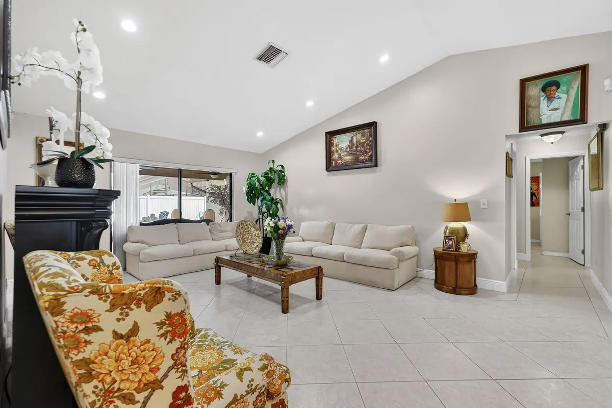 Living room at 8001 NW 53rd Court, Lauderhill