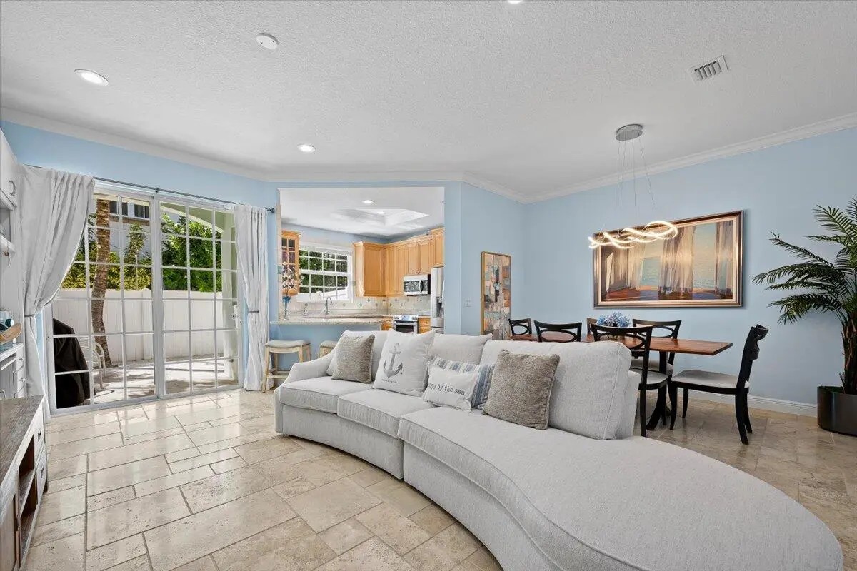 Living / Dining at 455 Ocean Ridge Way, Juno Beach
