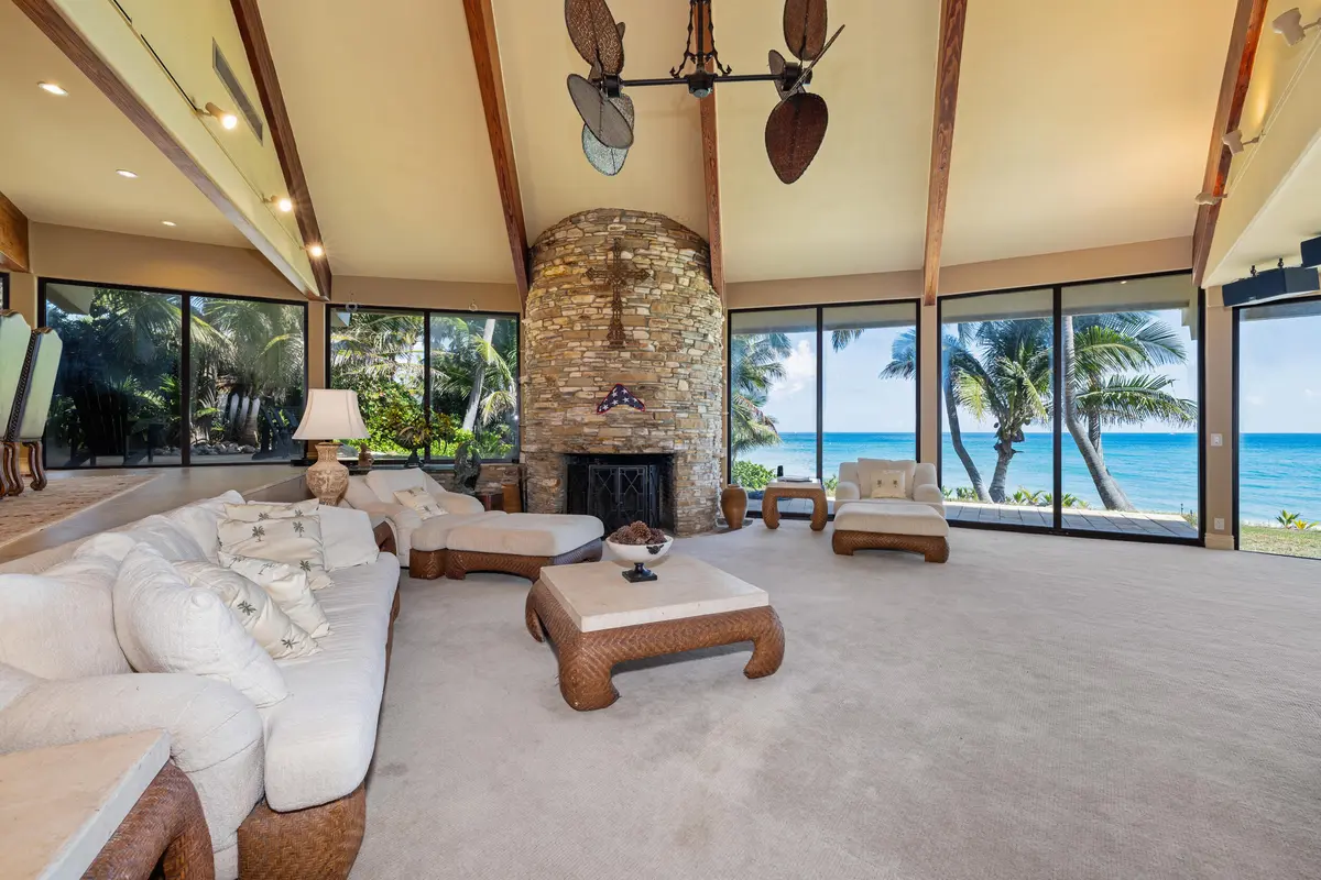 Living Room at 1075 Hillsboro Mile, Hillsboro Beach