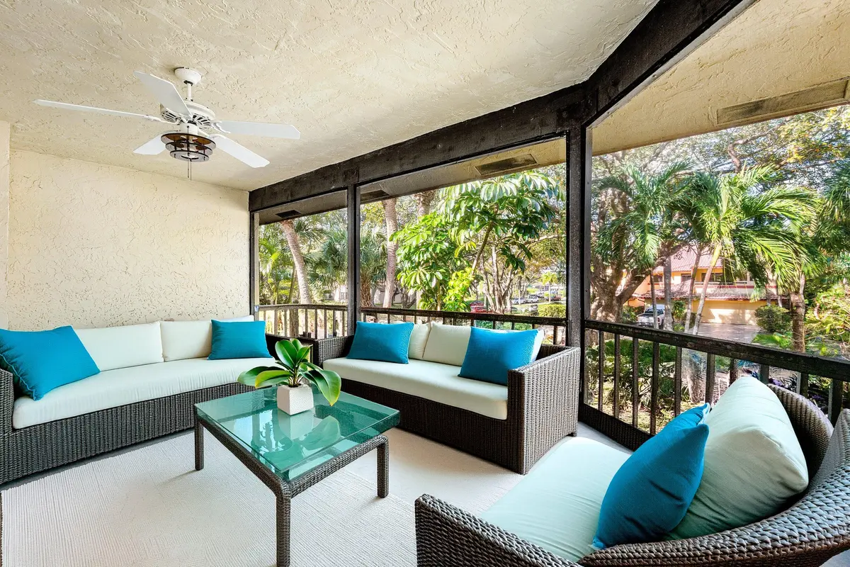 Primary Bedroom Patio at 5294 10th Fairway Drive, Delray Beach