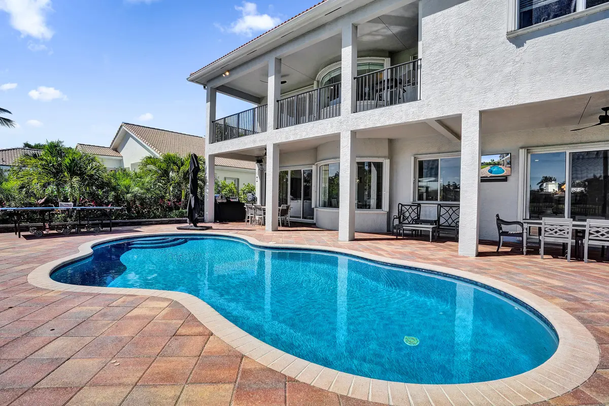Pool 1 downstairs view at 11081 Brandywine Lake Way, Boynton Beach