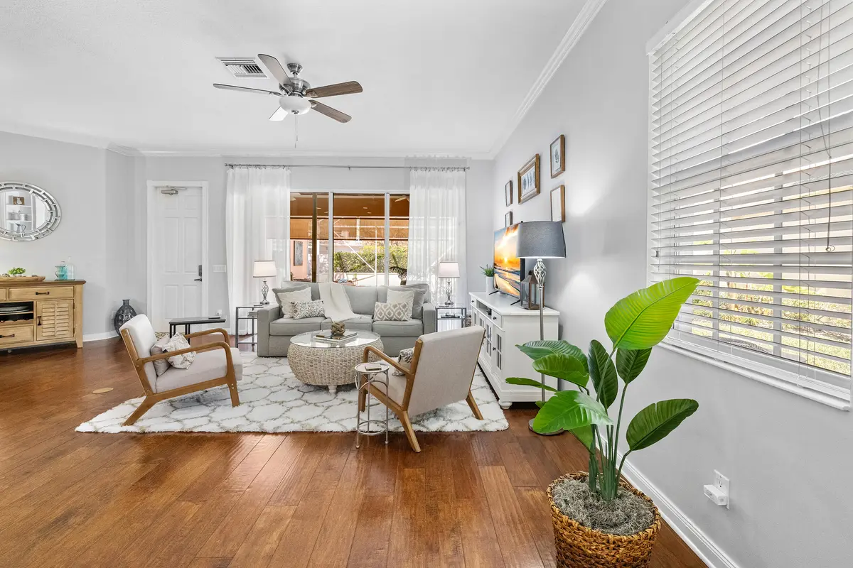 Living room at 134 Waterford Drive, Jupiter