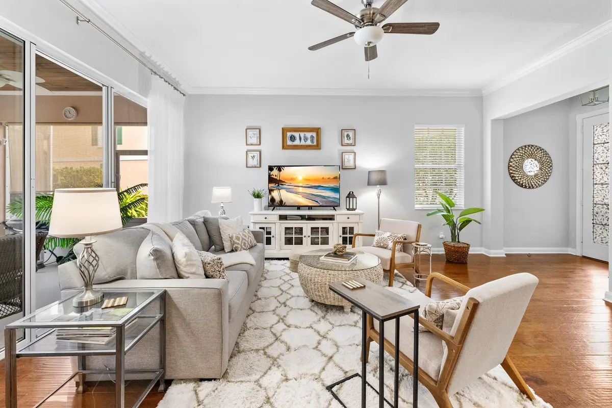 Living room at 134 Waterford Drive, Jupiter