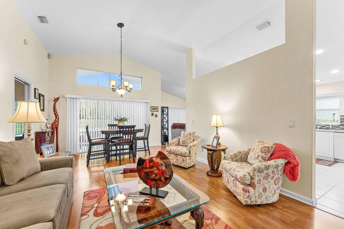 Living and Dining Area at 5097 Robino Circle, West Palm Beach