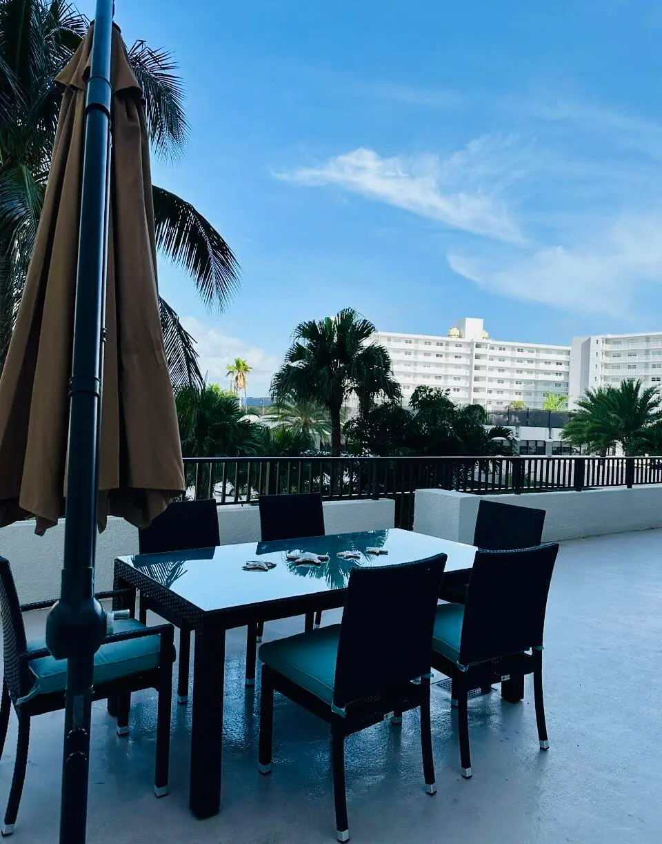 Patio at 3400 S Ocean Boulevard 3l, Highland Beach