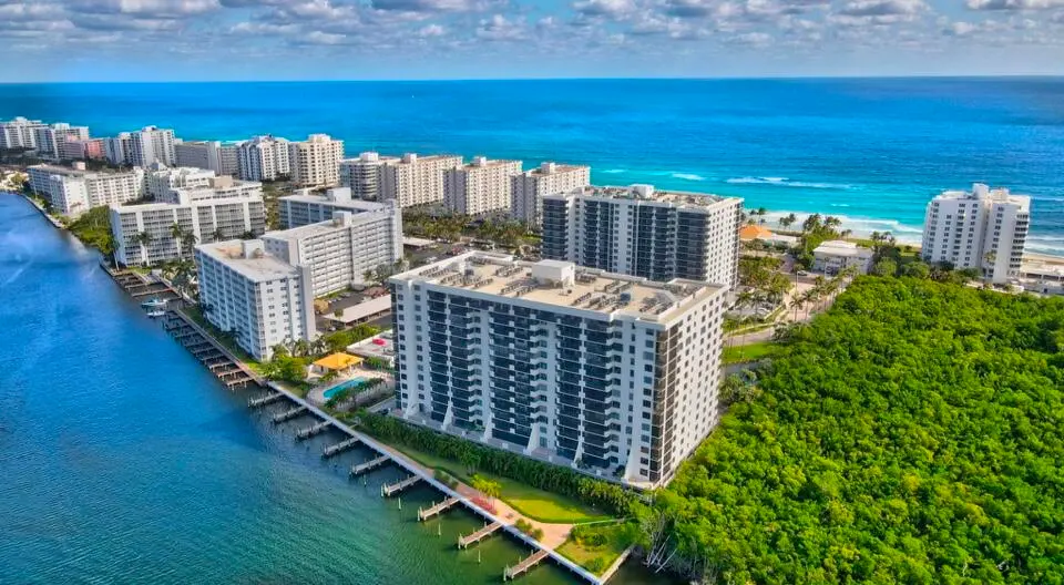 Aerial at 3400 S Ocean Boulevard 3l, Highland Beach