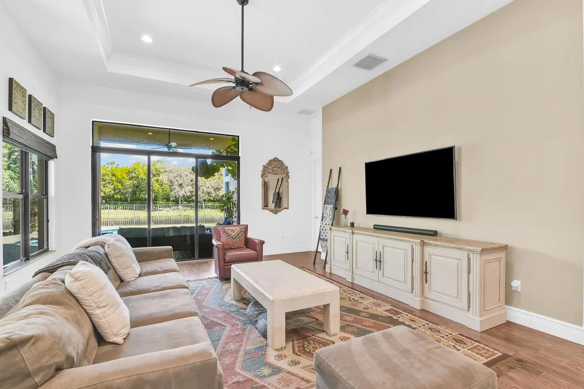 Living Room at 9577 Eden Roc Court, Delray Beach