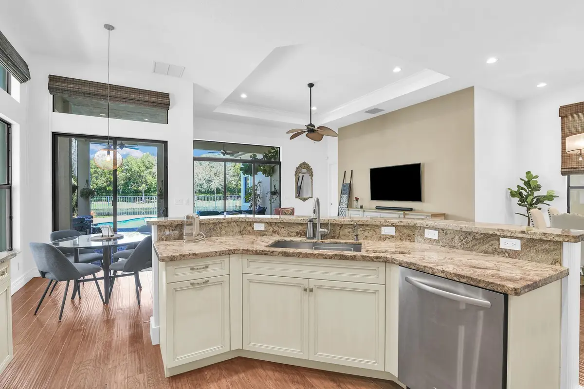 Open Kitchen at 9577 Eden Roc Court, Delray Beach